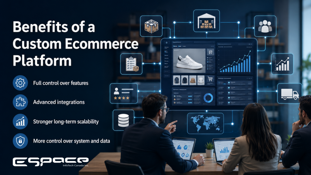 Benefits of a Custom Ecommerce Platform