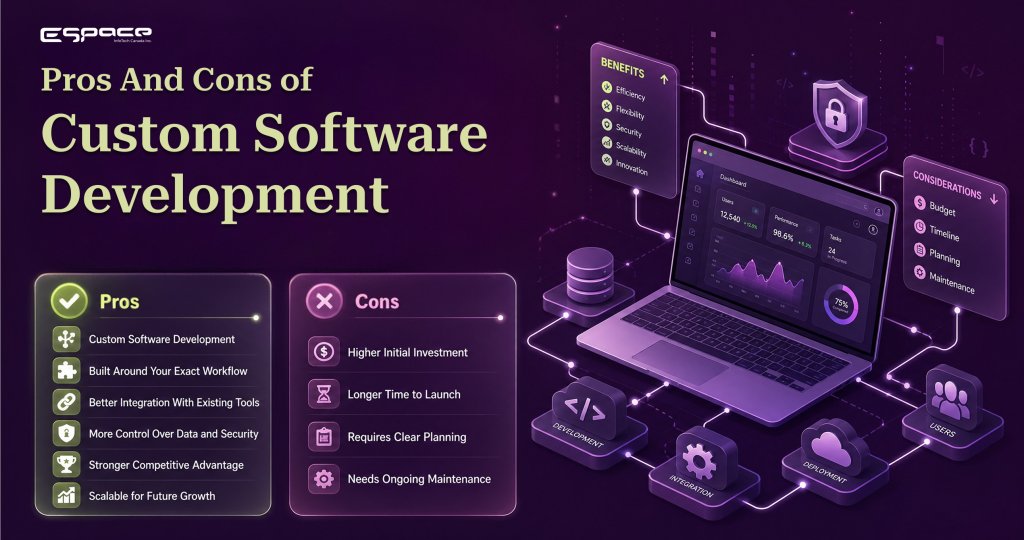 Pros & Cons of Custom Software Development